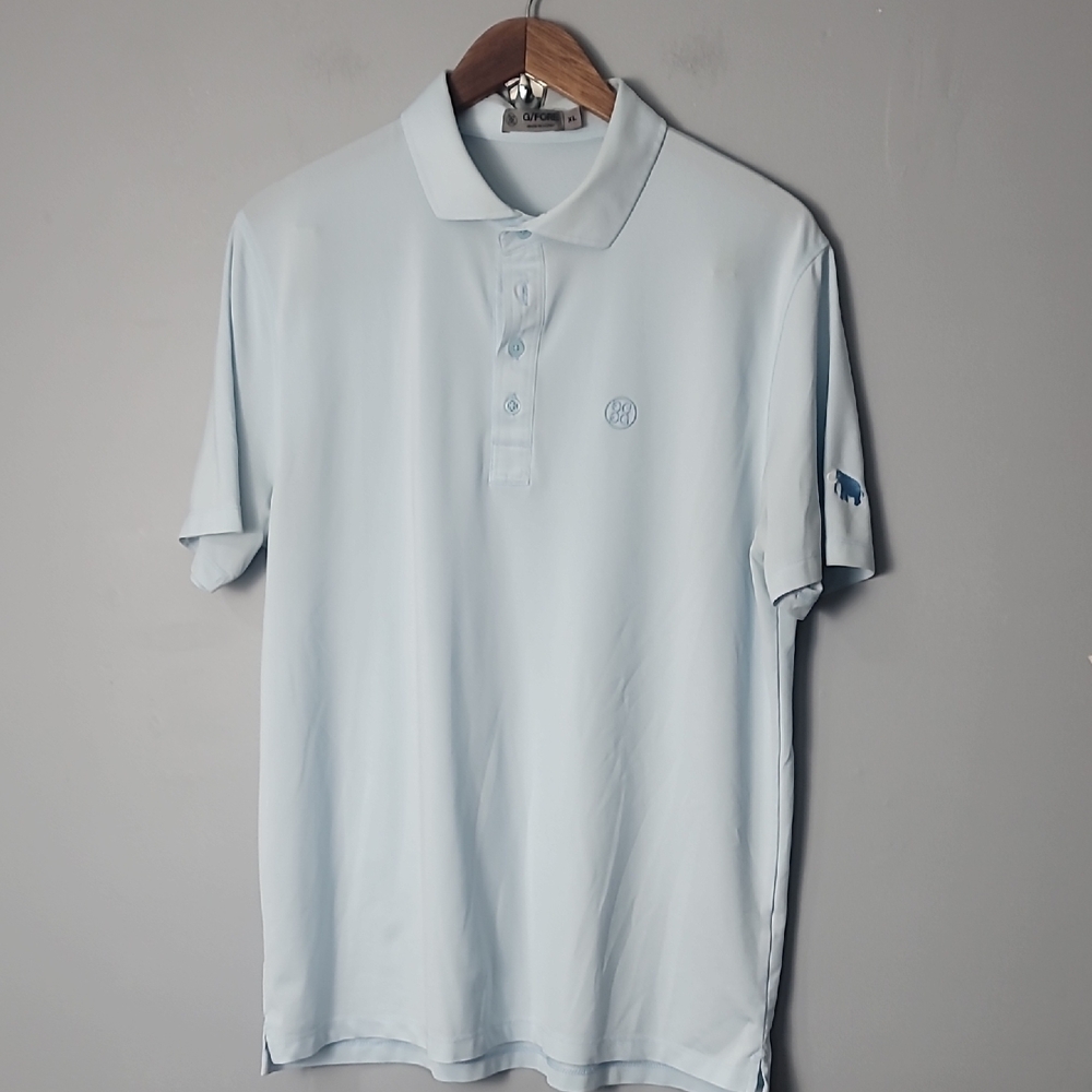 G/FORE X-Large Blue Polo Shirt Classic Design Short Sleeves